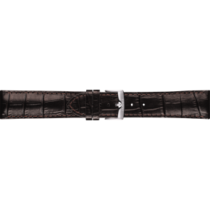 Watch strap Tissot T600041655 Leather Brown 22mm